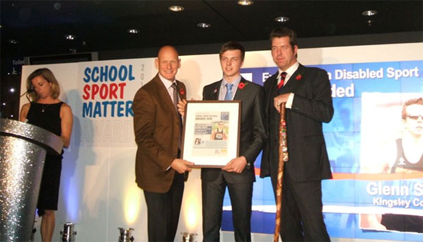 Daily telegraph sports awards 2010 – Sally Gunnell, Duncan Goodhew, Glenn Scott, Major Phil Packer